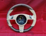 2011-2014 Porsche Cayenne Panamera Steering Wheel Wood Heated Notes!. Fixed Price $100.00.