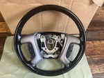 07-13 Silverado Avalanche Sierra Yukon Denali Lt Leather Wrapped Steering Wheel. Fixed Price $69.80.
