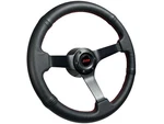 1969-94 Camaro Z28 Leather Steering Wheel Solid Black Kit, Red Stitch. Fixed Price $297.49.