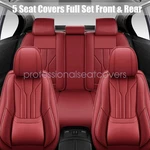 For Mercedes-benz Car Cover 5-SEAT Front + Rear Full Set Pu Leather Cushion. Fixed Price $68.99.