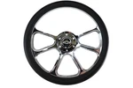 14" Chrome Billet Steering Wheel Kit W/ Adapter Compatible Chevrolet 69-94. Fixed Price $209.57.