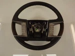 07 Lincoln Mkz Steering Wheel Black Leather Silver Woodgrain FX1004T445490 Oem. Fixed Price $72.90.