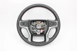 Chevrolet Silverado Tahoe Steering Wheel Black Leather Oem 2019-2023. Fixed Price $109.00.