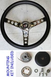 New! 1964-1966 Buick Skylark Sport Grant Black Steering Wheel 13.5". Fixed Price $119.92.