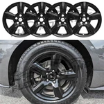 Set 4 Gloss Black Skin Rim Covers 2015-2019 Ford Mustang Ecoboost 17" Wheel. Fixed Price $84.99.
