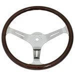 Empi 79-4021-7 Classic Vw Bug Steering Wheel 15" Dark Wood 31MM Grip. Fixed Price $250.74.