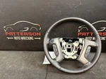 09-13 Chevy Avalanche 1500 Black Leather Wrapped Steering Wheel. Fixed Price $95.00.