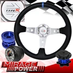Hub For 90-93 Accord Deep Dish Black Steering Wheel + Extender Quick Release. Fixed Price $87.99.