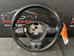 09-17 Vw Cc Black Leather Wrapped Steering Wheel. Fixed Price $75.00.