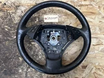 Bmw 2004-2010 E60 3 Spoke Black Leather Steering Wheel Oem 6079000. Fixed Price $76.49.
