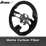 Fits 15-17 Mustang V3 Style Steering Wheel Matte Carbon Fiber Alcantara Red. Fixed Price $329.99.
