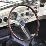 Vw Type 3 Ghia Flat Steering Wheel 14" Gtv California Look Dune Buggy. Fixed Price $400.00.