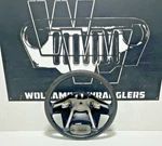 03-06 04 05 Jeep Tj Wrangler Leather Wrapped 2 Spoke Steering Wheel & Shroud 58. Fixed Price $77.22.