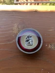 1951-1952 Plymouth Steering Wheel Horn Button Emblem Ornament. Fixed Price $125.00.