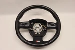 2010-2012 Audi S5 Steering Wheel W/ Control Switch & Shifter Paddles Oem. Fixed Price $180.00.