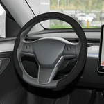 Frani Nappa Leather Steering Wheel Cover,universal Fit 15 Inch-premium Non-slip. Fixed Price $57.15.