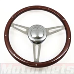 Hot Rod Street Rat Classic Wood Steering Wheel Gm Nine Hole 15" Mohagony. Fixed Price $334.85.