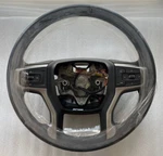 Oem Factory Original Black Leather Silver Syn Steering Wheel For Some 19+ Chevy. Fixed Price $149.91.