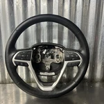2014-2021 Oem Jeep Cherokee Steering Wheel W/ Switches Leather Black. Fixed Price $70.00.