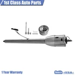 32" Polished Finished Tilt Manual Steering Column W/ 9 Hole Wheel Adapter No Key. Fixed Price $147.00.