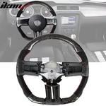 Fits 10-14 Mustang Steering Wheel Forged Carbon Fiber Alcantara. Fixed Price $329.99.