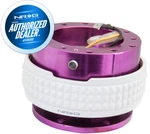 New Nrg Quick Release Gen 2.1 Pyramid Series Purple Body White Ring SRK-210PP-GL. Fixed Price $159.50.