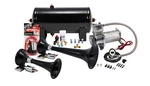 Kleinn HK5 Universal Black Dual Train Horn Kit & 150 Psi Air Compressor 152DB. Fixed Price $549.95.