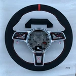 Porsche 911 Boxster Cayenne Macan Panamera Alcantara Leather Heated Sw Red Mark. Fixed Price $499.00.