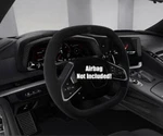 Gray Stitching & Stripe Heated Suede Steering Wheel For 2020 + C8 Corvette. Fixed Price $649.99.