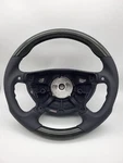 Mercedes E55 Amg Sport Steering Wheel, Birdsey & Anthracite Leather. Fixed Price $826.00.