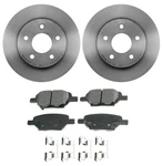 Akebono Proact Rear Brake Kit Disc Rotors & Ceramic Pad For Chevy Pontiac Saturn. Fixed Price $133.95.
