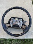 1998-2002 Toyota 4RUNNER Leather Steering Wheel W/ Cruise Oem Black Stitched. Fixed Price $140.00.
