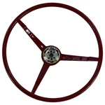 Goldenstar WL20-66R Fits Mustang Steering Wheel Dark Red. Fixed Price $174.99.