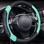 Car Pass Line Rider Microfiber Leather Sporty Steering Wheel Cover Universal Fit. Fixed Price $14.99.