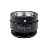 Momo Black Car Steering Wheel Quick Release Hub Adapter Snap Off Boss Kit. Fixed Price $43.99.