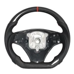 Real Carbon Fiber Steering Wheel Red For Bmw E90 E92 E93 M3 328I 335I Manual. Fixed Price $299.00.