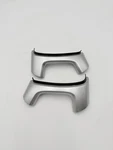 2007-2016 Gmc Acadia Steering Wheel Trim Bezels Metallic Burnish 22960344 Oem. Fixed Price $19.99.