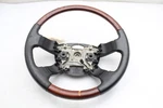 03-09 Land Rover Range Steering Wheel Wood E0223. Fixed Price $557.95.