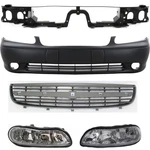 Bumper Cover Fascia Front For Chevy Chevrolet Classic Malibu 2000-2003. Fixed Price $326.84.