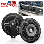 Black Electric Compact Car Horn Super Loud Blast Tone Grill Mount 12V 335-435HZ. Fixed Price $19.88.