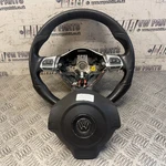 Multifunctional Leather Steering Wheel Vw Tiguan MK1 R-line 2007-2011 5K0880201L. Fixed Price $336.15.
