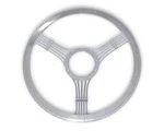 Billet Specialties 34925 - Banjo Half Wrap Steering Wheel Polished 15.5". Fixed Price $438.95.