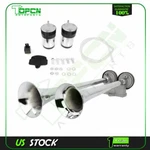 Super Loud Air Horn Compressor Dual Trumpet Kit For Car Truck 12V Chrome Color. Fixed Price $47.35.