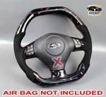 Subaru Impreza Sti Wrx Forester Hydrodippe Flat Bottom Multimedia Steering Wheel. Fixed Price $354.65.