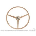 1967 Mustang New Parchment Steering Wheel C7ZZ-3600-PR Scott Drake. Fixed Price $175.00.