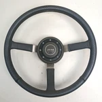 1984-1994 Jeep Cherokee Xj Yj Wrangler Gray Leather Steering Wheel Horn Button. Fixed Price $139.99.