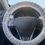 Us 100PCS Universal Clear Plastic Car Disposable Steering Wheel Cover. Fixed Price $6.98.