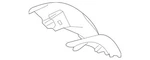 Genuine Mercedes-benz Molding Steering Wheel 217-464-11-00-2A17. Fixed Price $423.00.