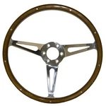 Scott Drake S1MS-3600-WG-6 GT350 Style Wood & Aluminum 15" Hole Steering Wheel. Fixed Price $236.95.