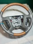 09-12 Buick Enclave Steering Wheel Titanium (gray) & Wood P/n #25961520 Used Oem. Fixed Price $74.95.
